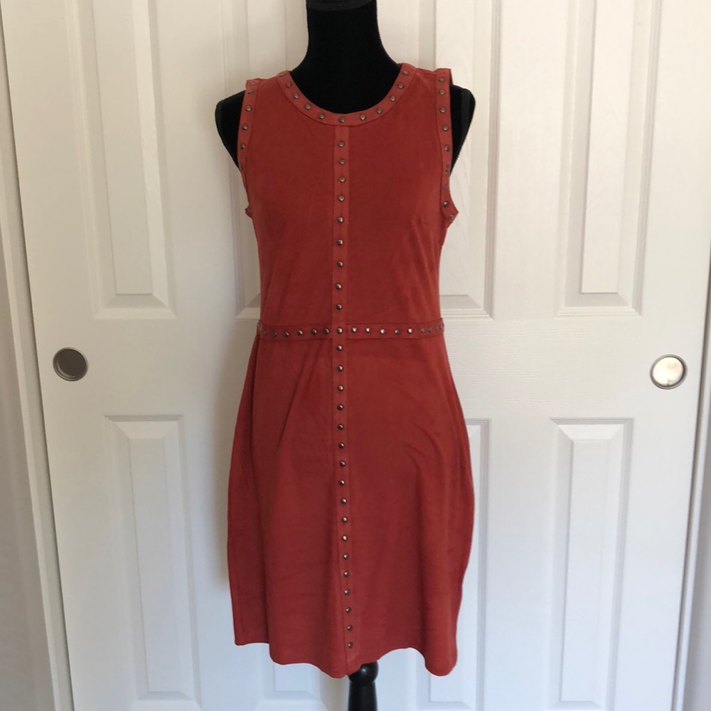 Apt. 9 Faux Suede Studded Dress